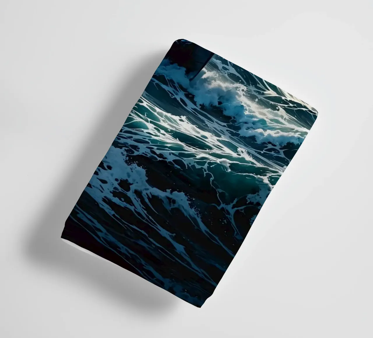nave in mezzo all'oceano asciugamano da bagno da rock music