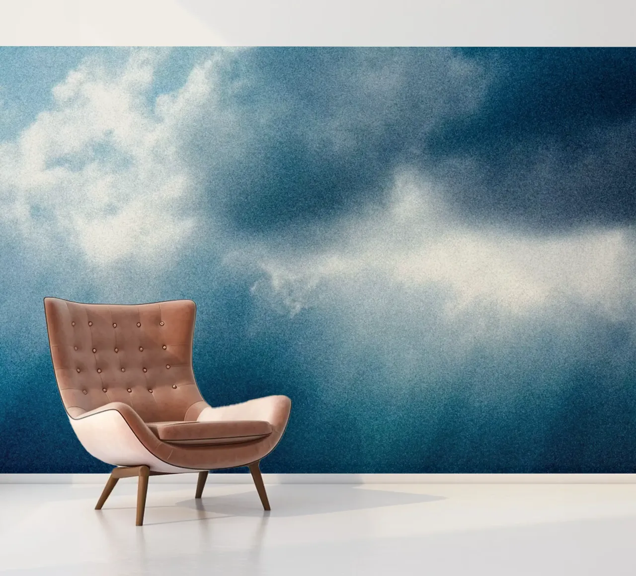 Regen fotobehang van Tal Paz-Fridman