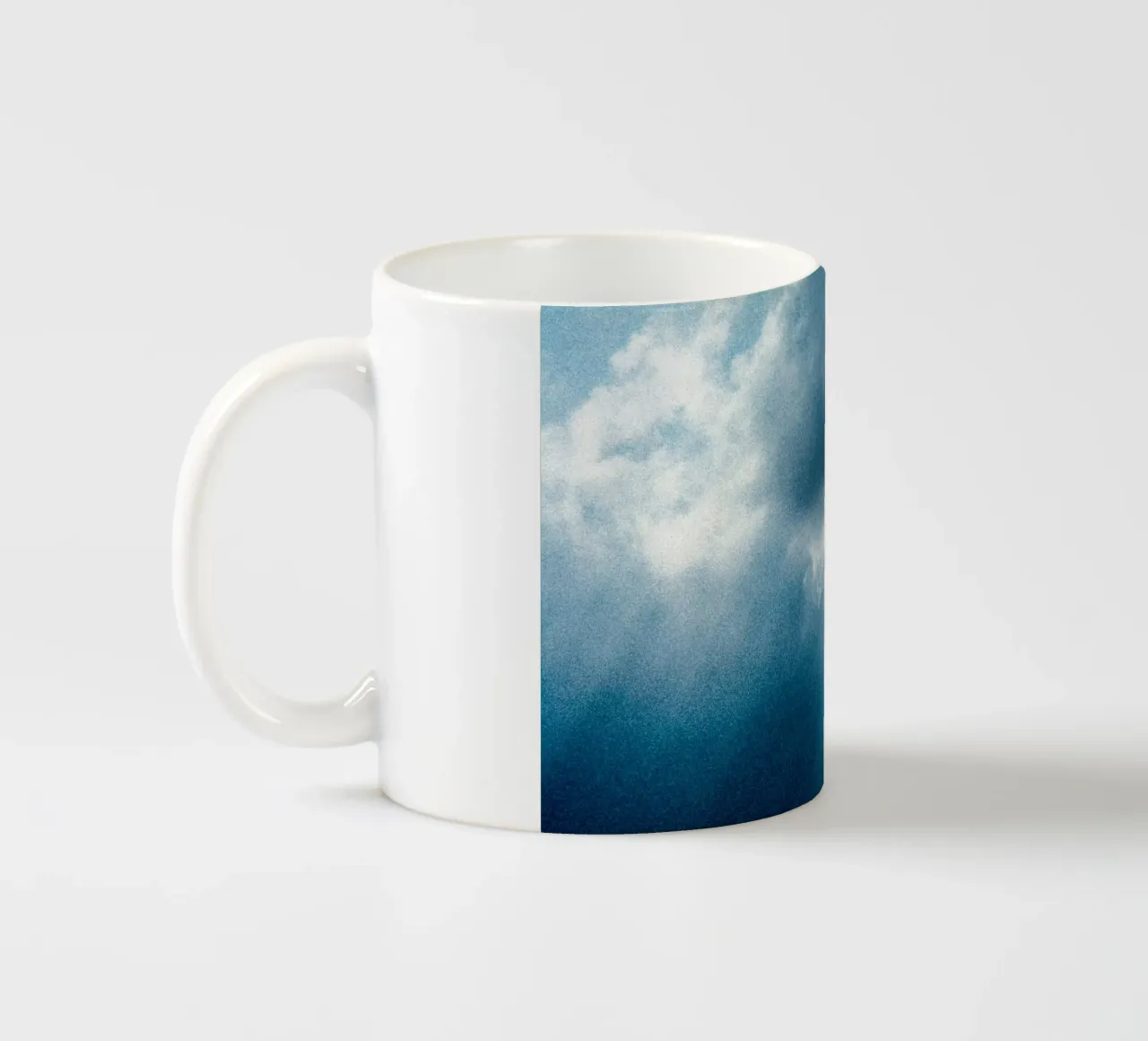 Rain ceramic mug by Tal Paz-Fridman