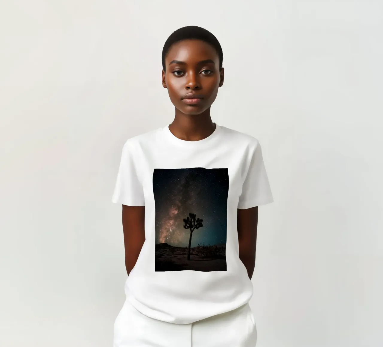 Mania Landscapes Raw 21 Joshua Tree (USA) t-shirt da Mania Print Collection