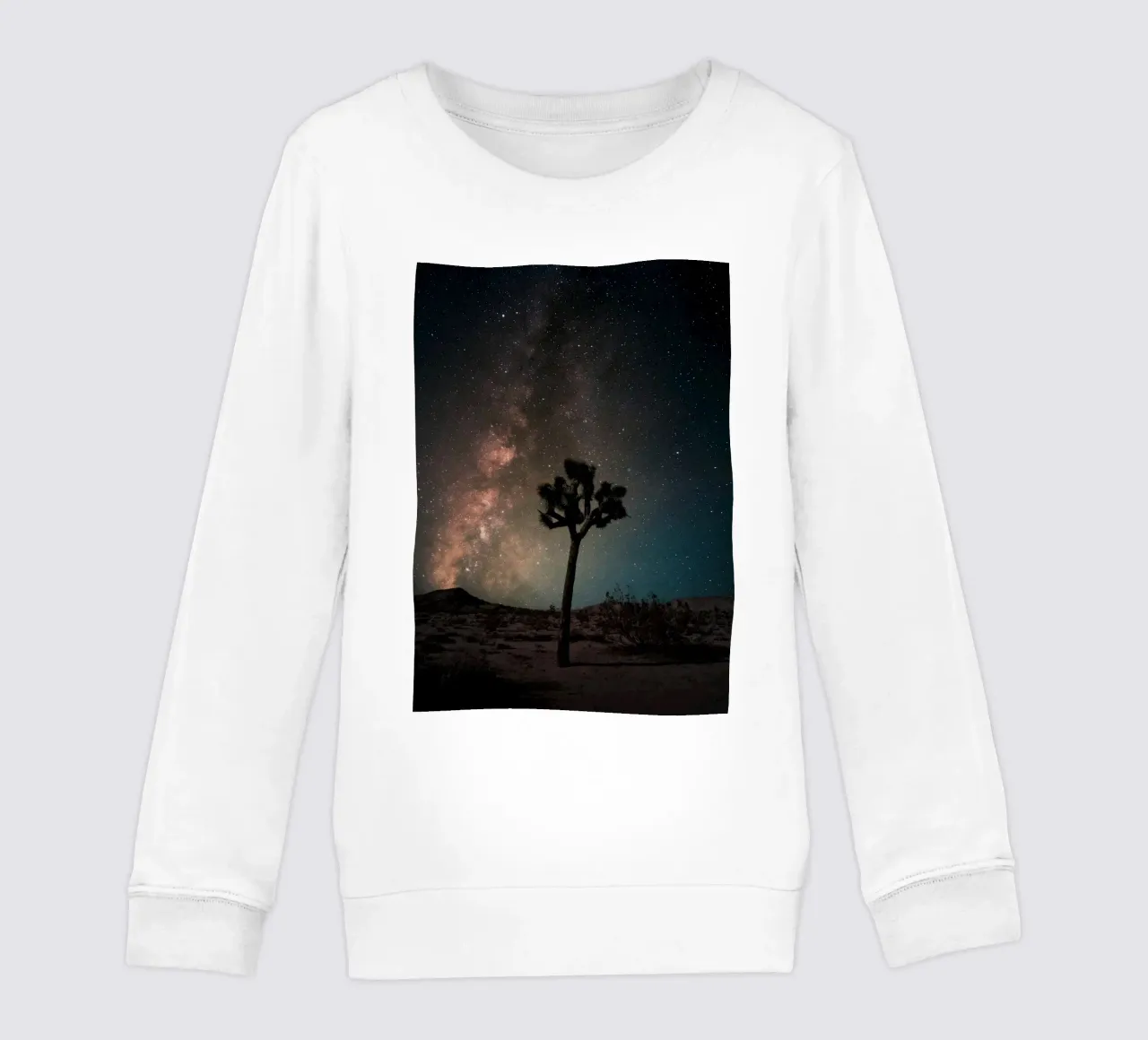 Mania Landscapes Raw 21 Joshua Tree (USA) felpa bambino da Mania Print Collection