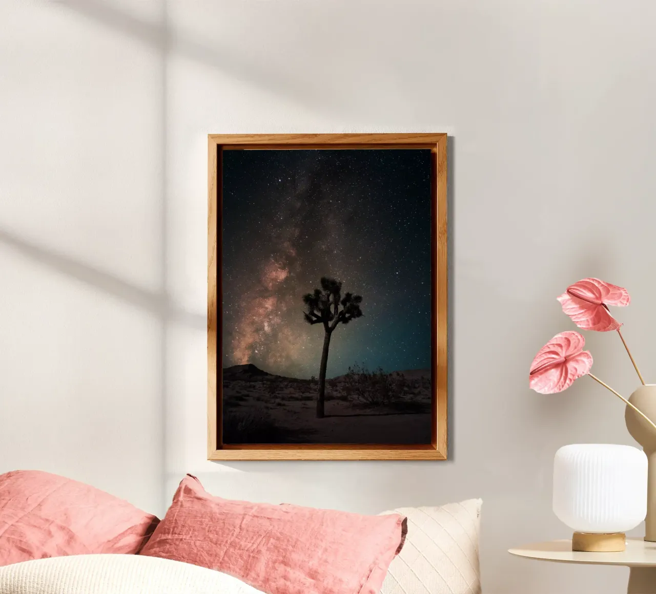 Mania Landscapes Raw 21 Joshua Tree (USA) alluminio dibond da Mania Print Collection