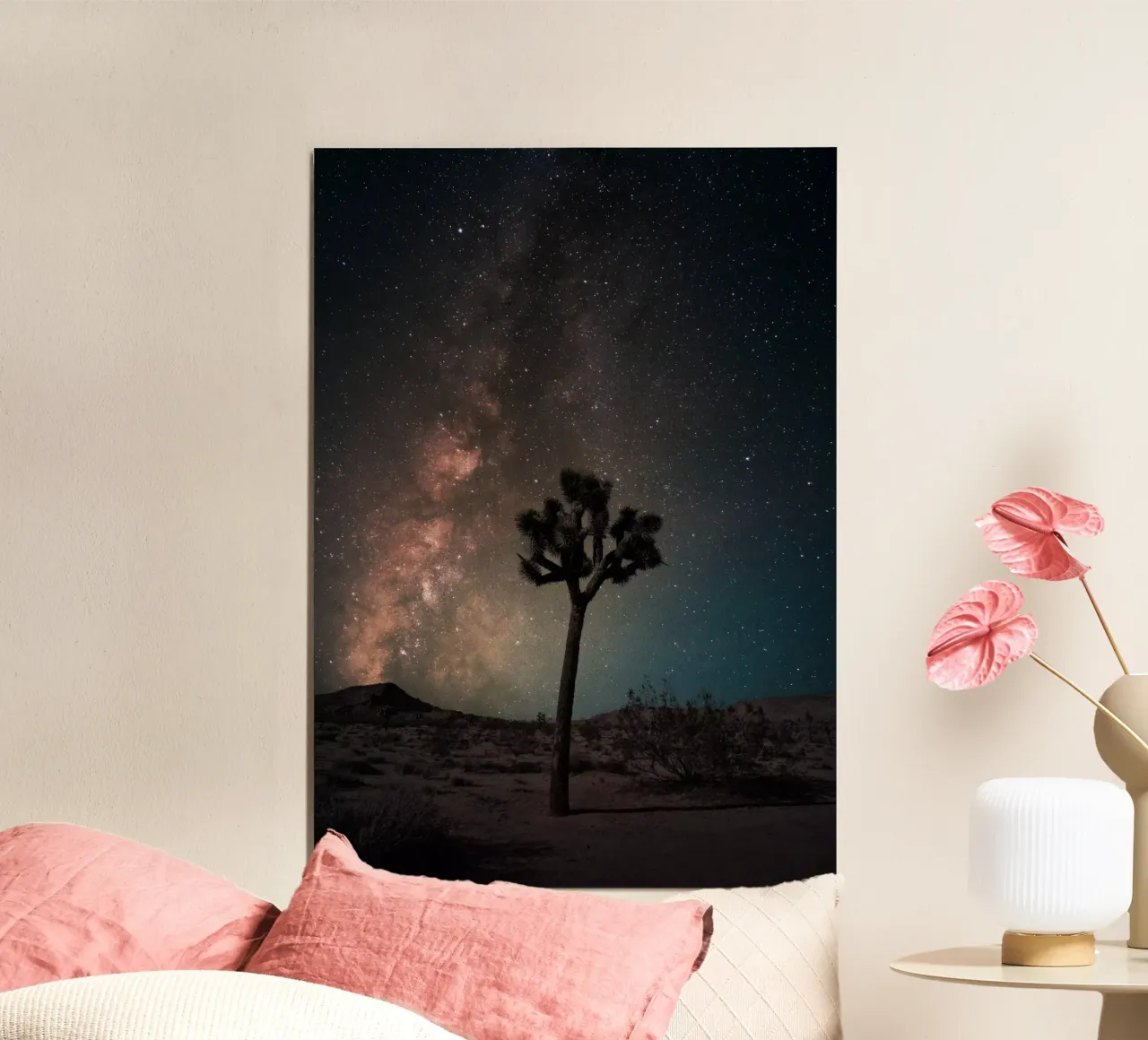Mania Landscapes Raw 21 Joshua Tree (USA) alluminio dibond da Mania Print Collection