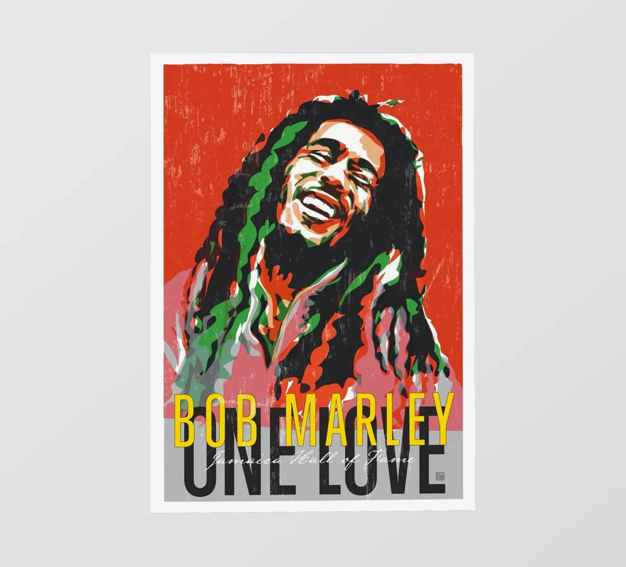 L'unico amore Bob Marley pellicola backlit da MULTIMEDIA ARTWORK