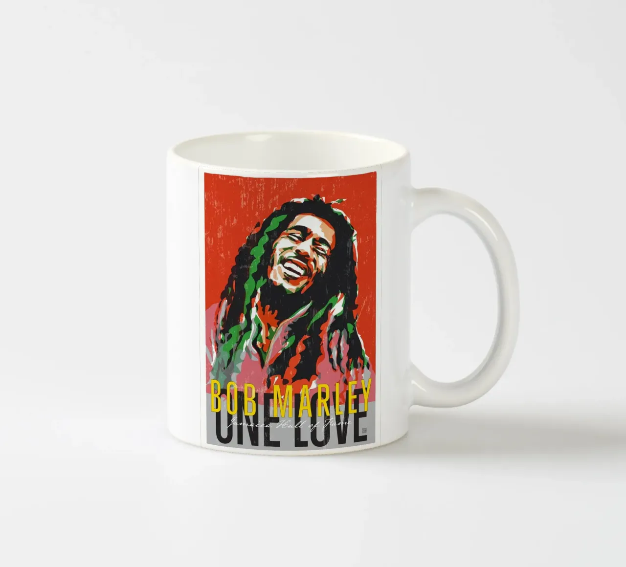 L'unico amore Bob Marley tazza in ceramica da MULTIMEDIA ARTWORK