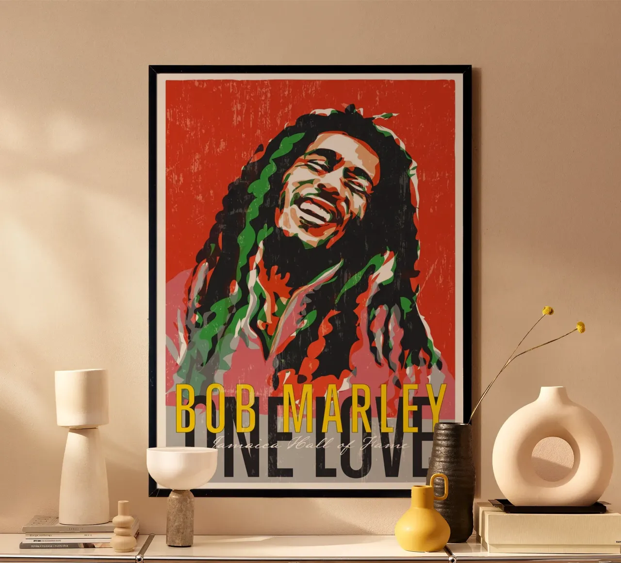 L'unico amore Bob Marley carta hahnemühle da MULTIMEDIA ARTWORK