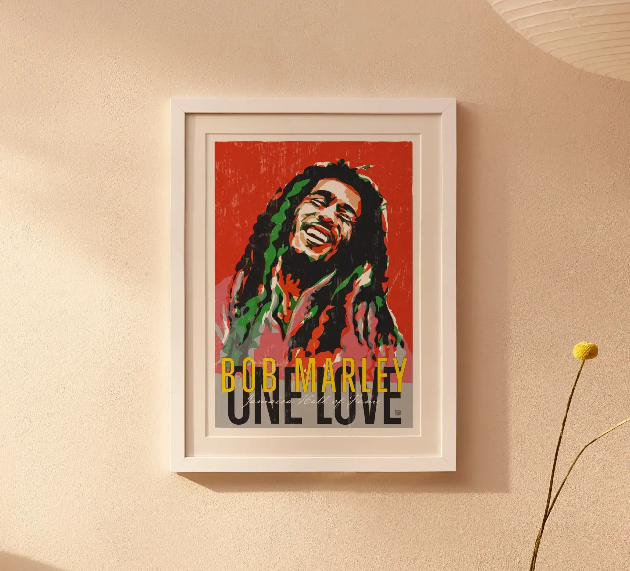 L'unico amore Bob Marley carta hahnemühle da MULTIMEDIA ARTWORK