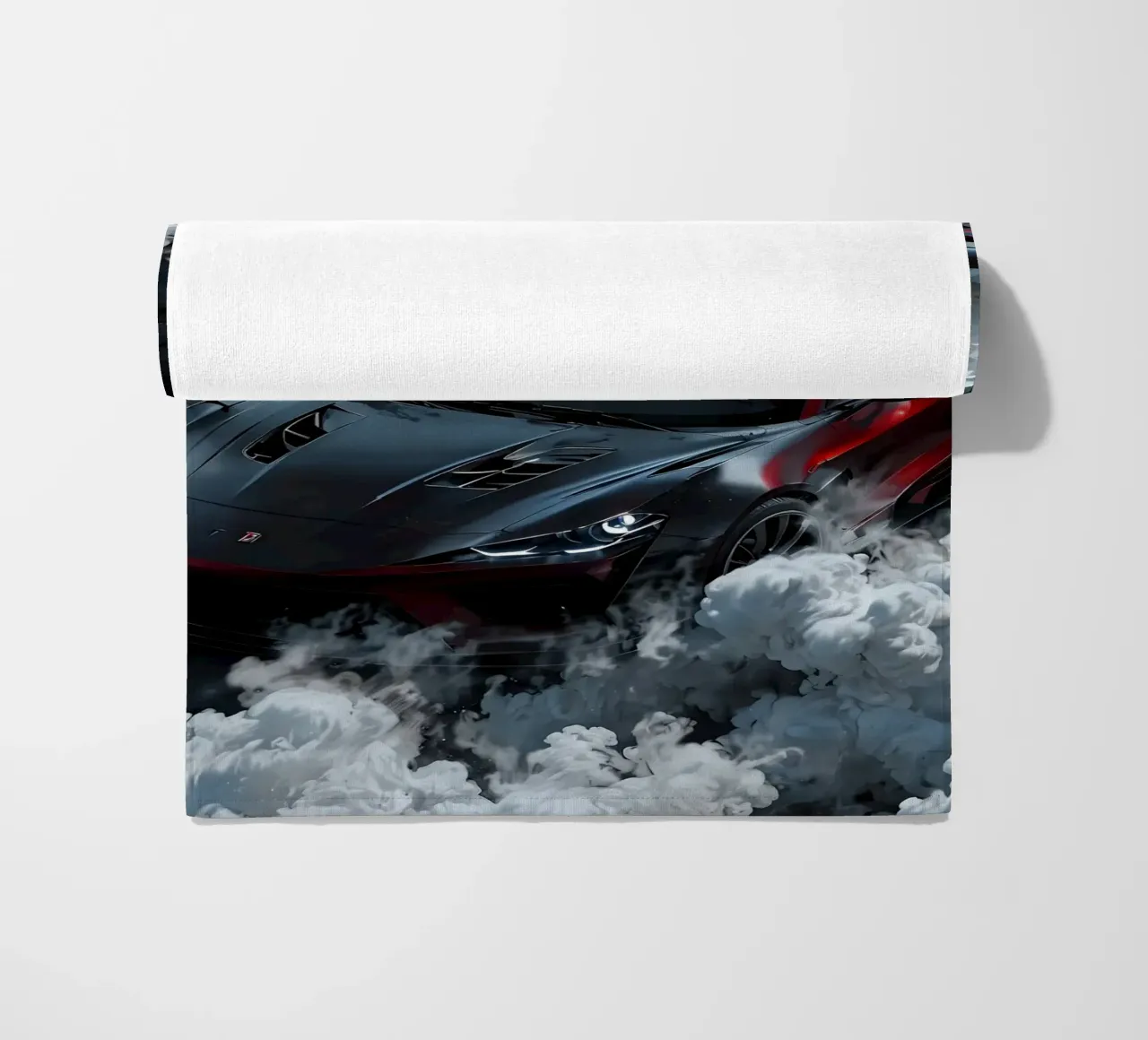 auto da corsa drift telo mare da rock music