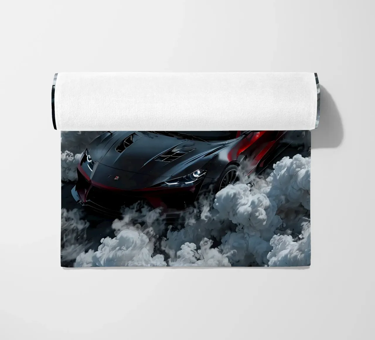 auto da corsa drift telo mare da rock music