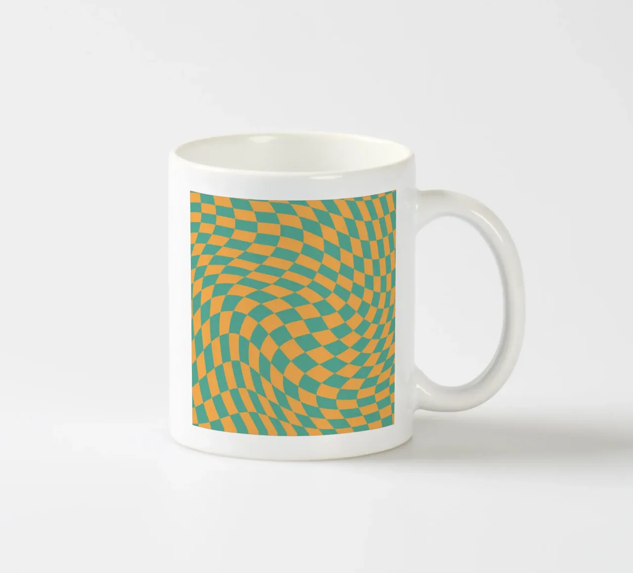 Dama ondulata 07 tazza in ceramica da Little Dean
