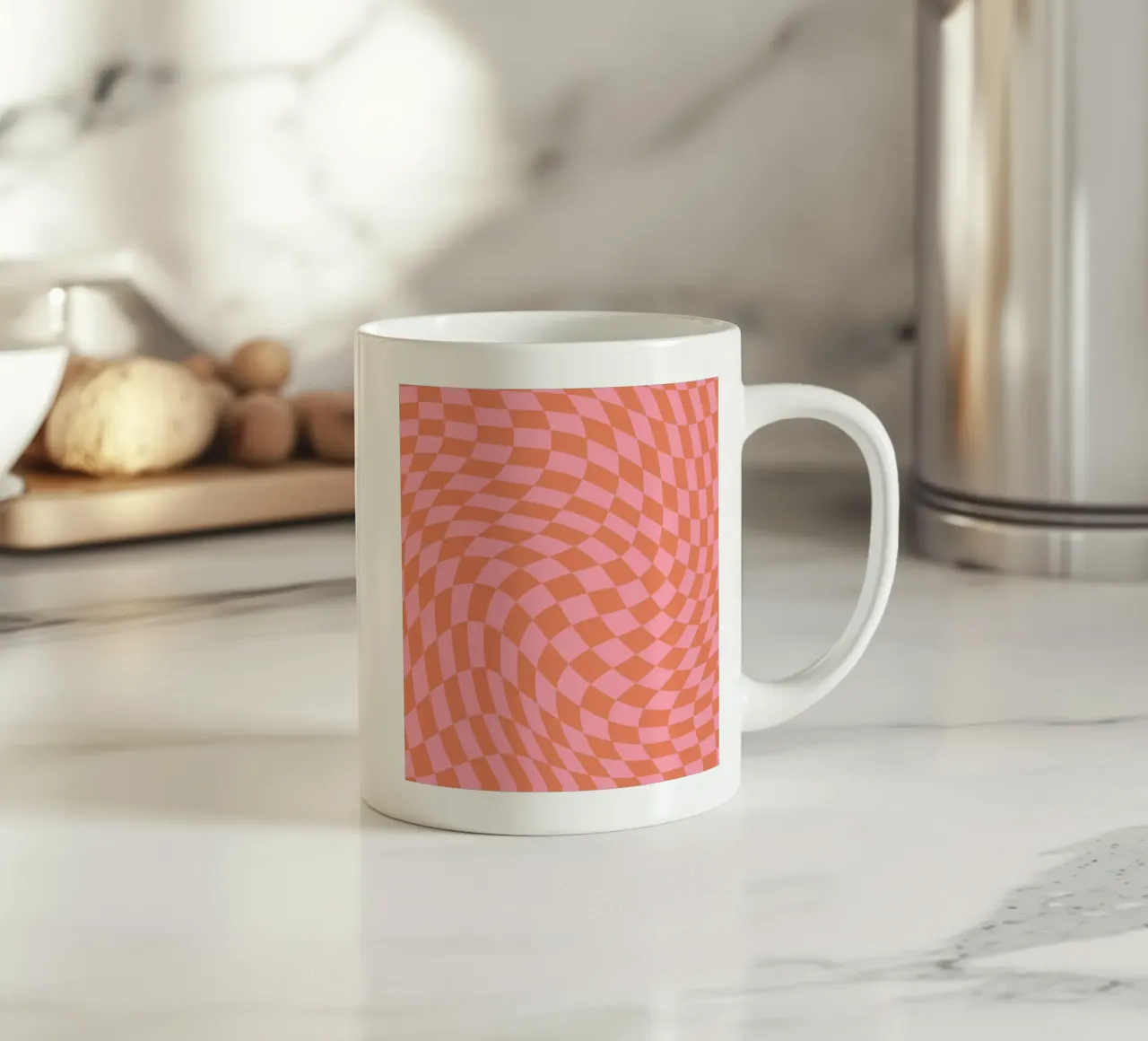 Dama ondulata 08 tazza in ceramica da Little Dean