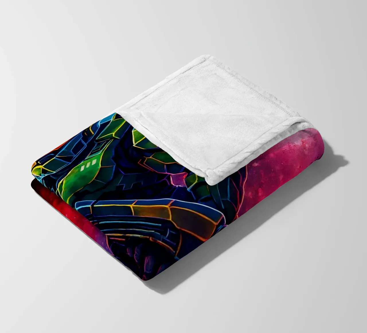 Soul Of Halo fleece blanket by DGSoulheroes
