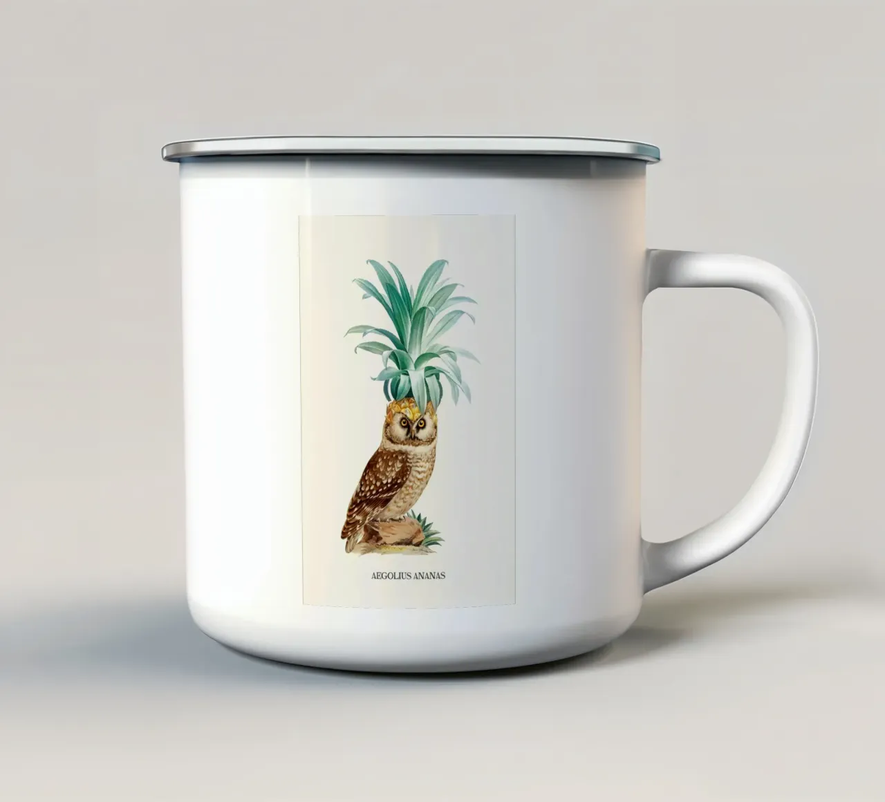 Ananas II - Jonas Loose tazza in smalto da shaw post