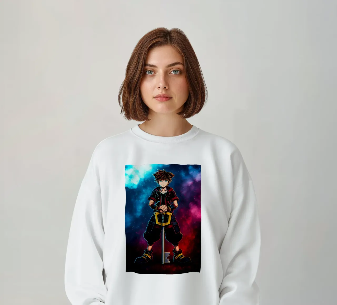 Soul Of Kingdom Hearts sora sweatshirt by DGSoulheroes