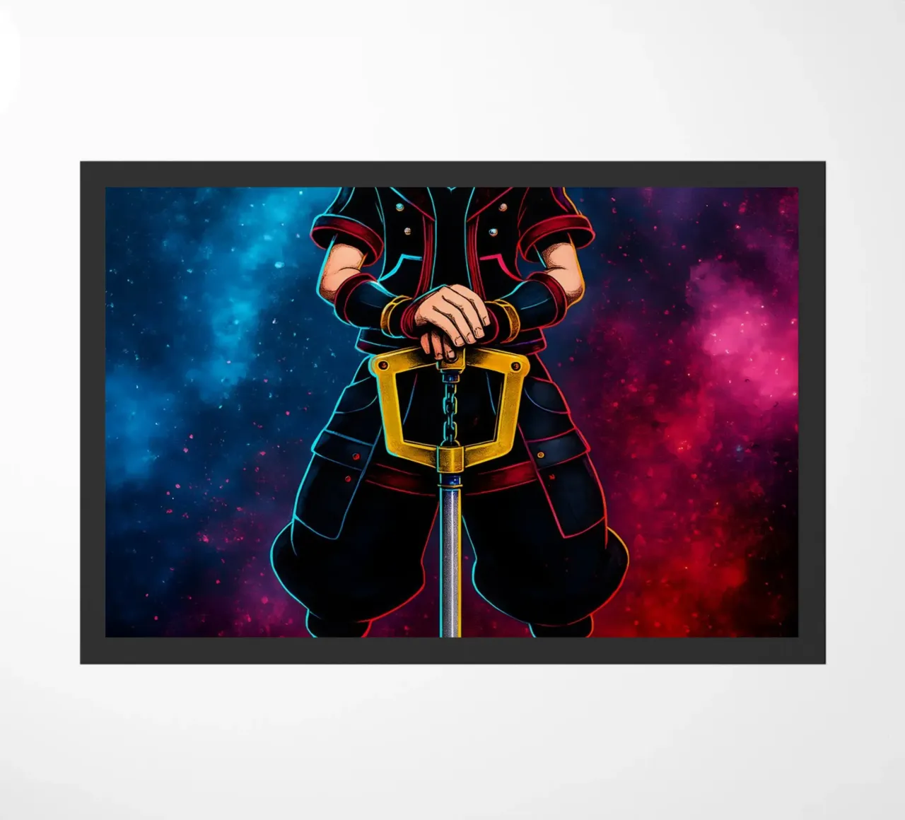 Soul Of Kingdom Hearts sora doormat by DGSoulheroes