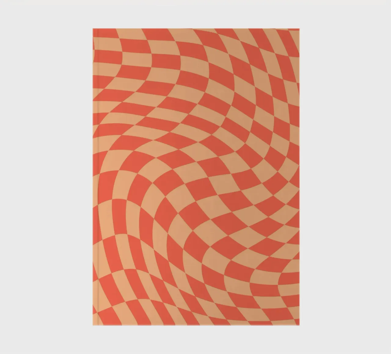 Wavy checker 09 notebook by Little Dean