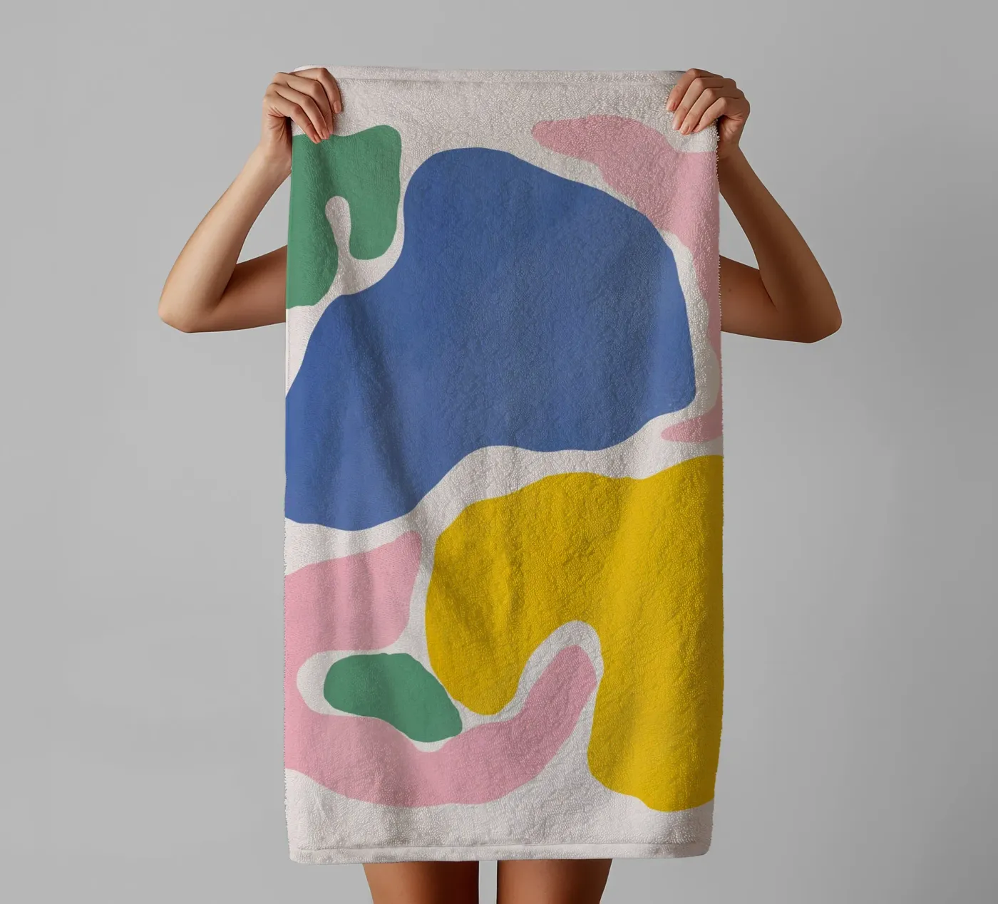 Farbblock Handtuch von Little Dean