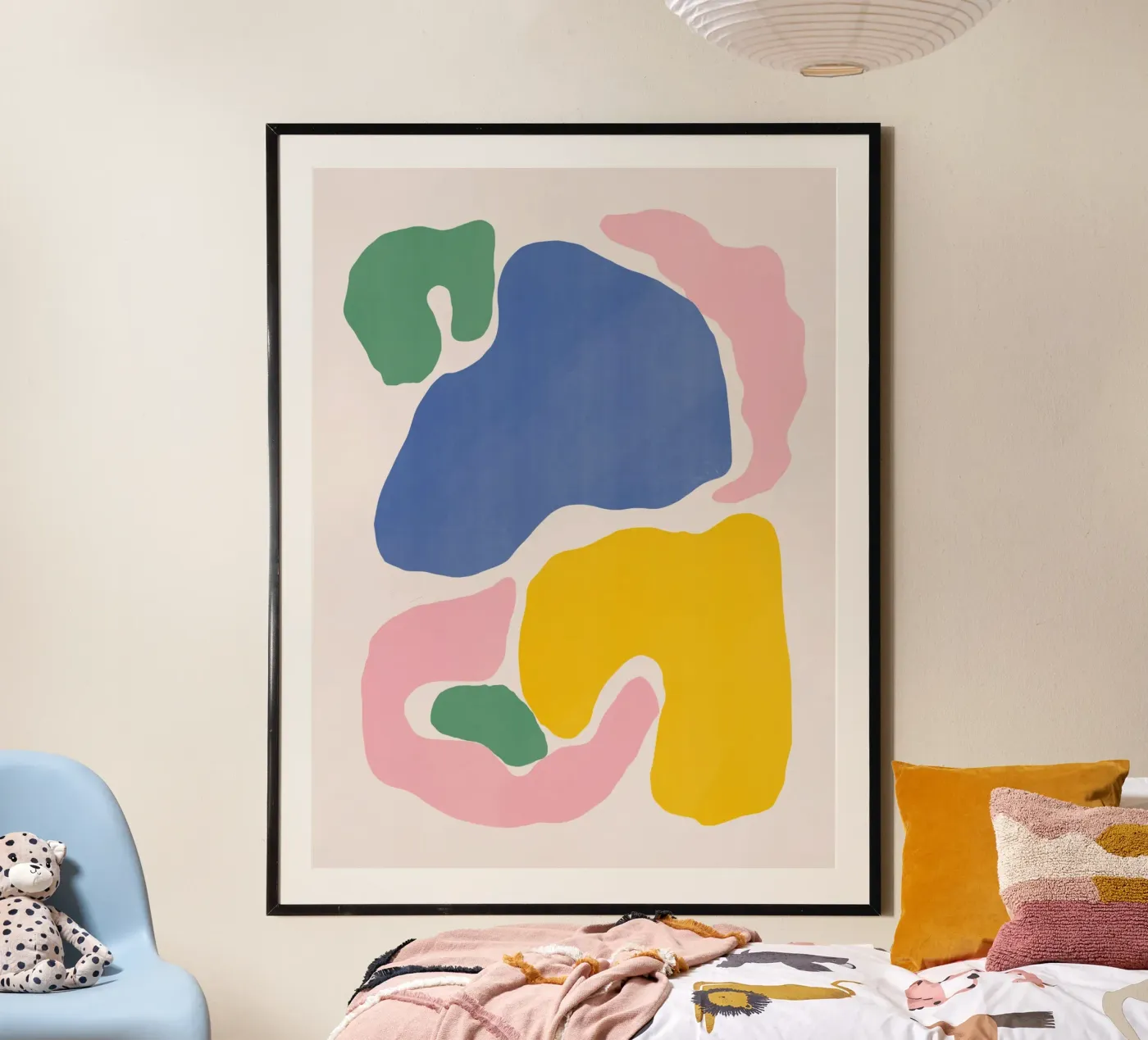 Color block poster by Little Dean