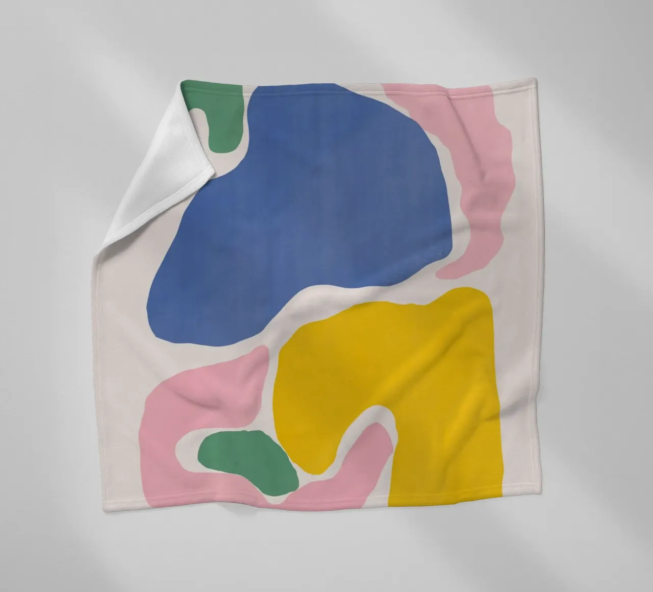 Farbblock Fleecedecke von Little Dean