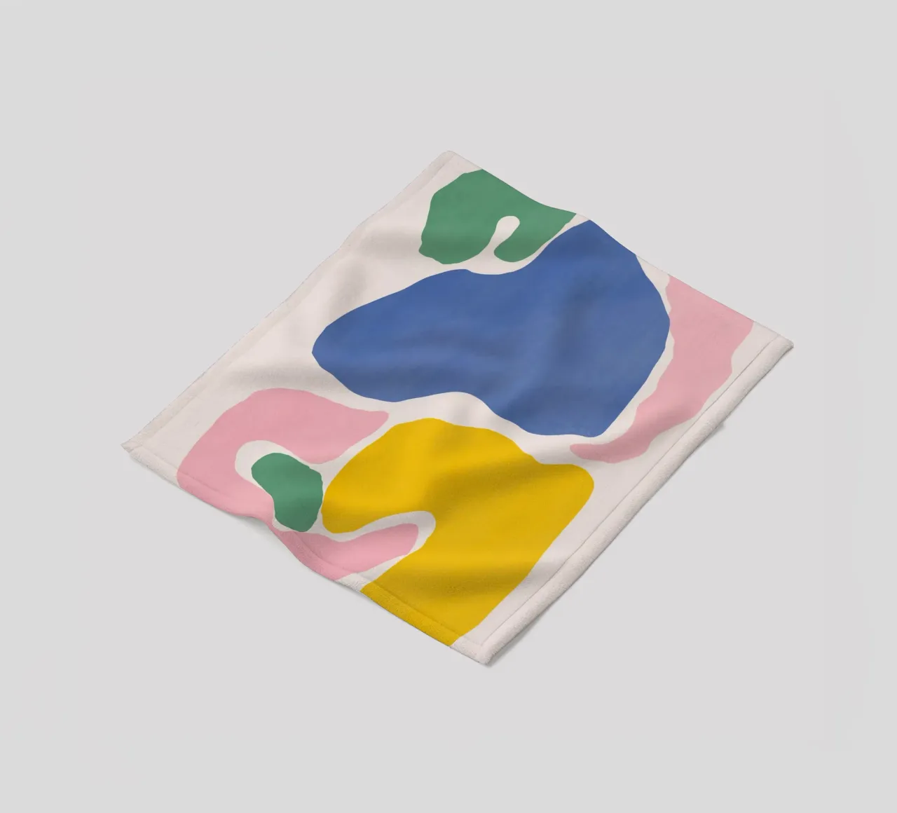 Farbblock Fleecedecke von Little Dean