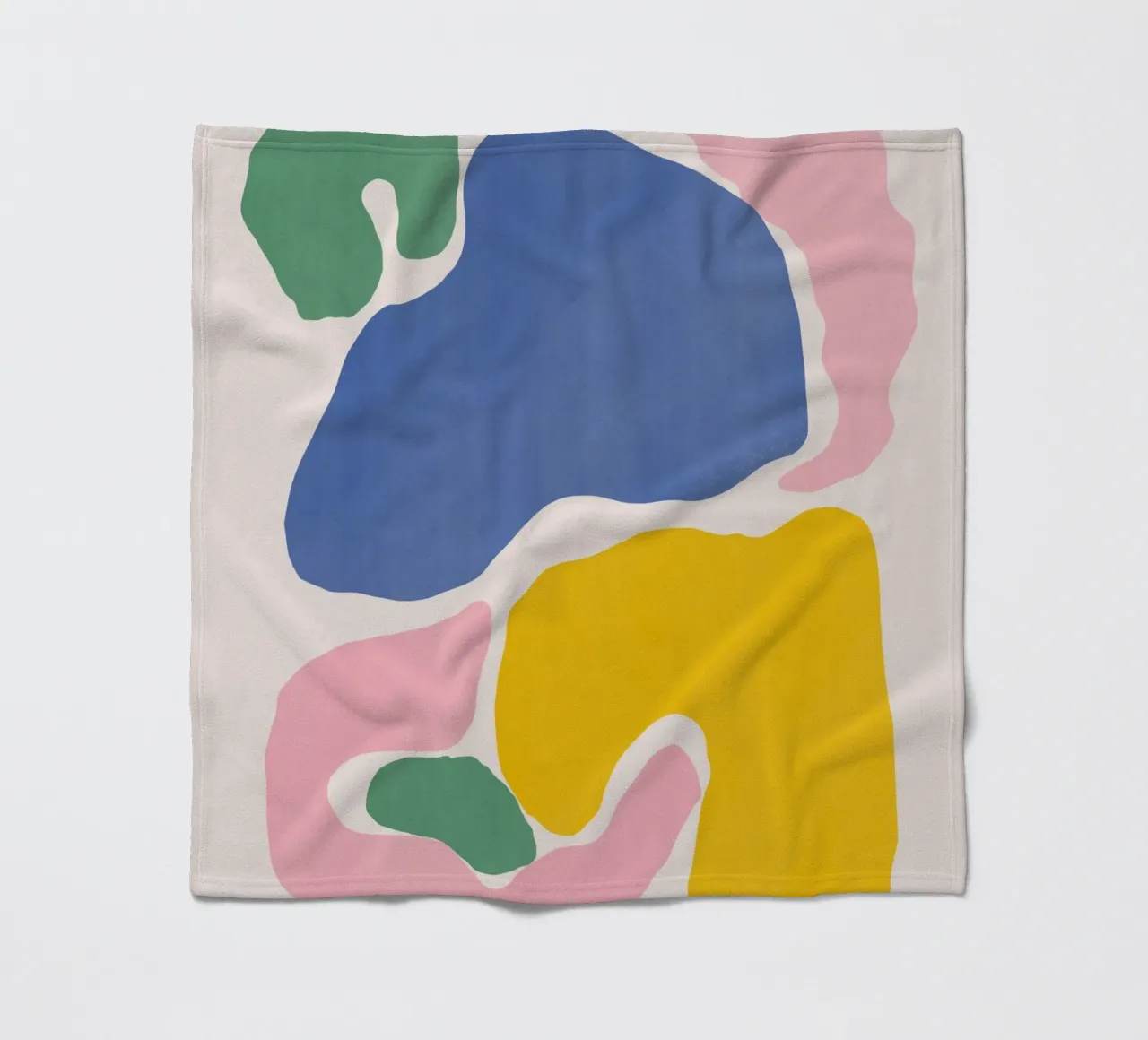 Farbblock Fleecedecke von Little Dean