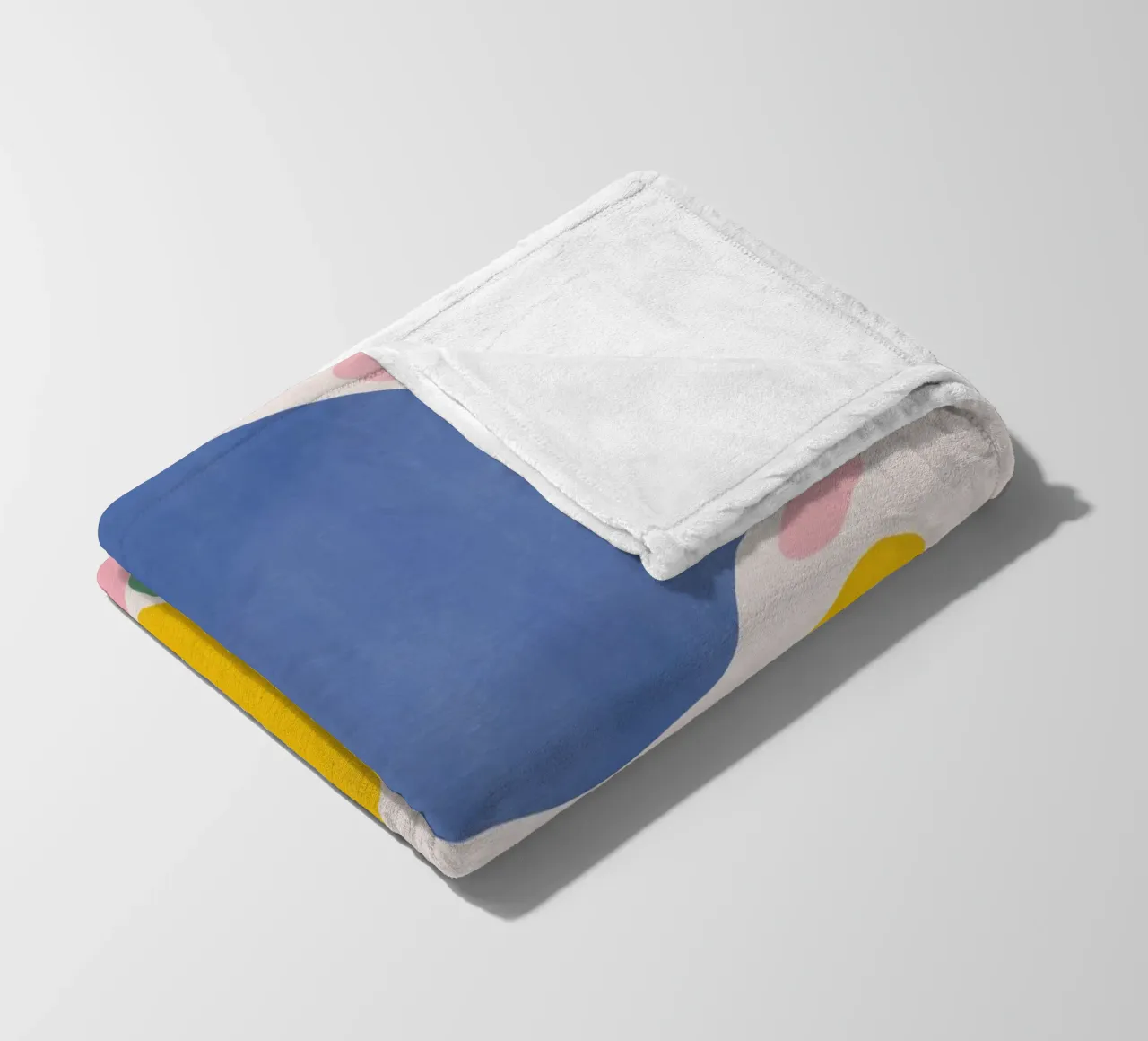 Farbblock Fleecedecke von Little Dean