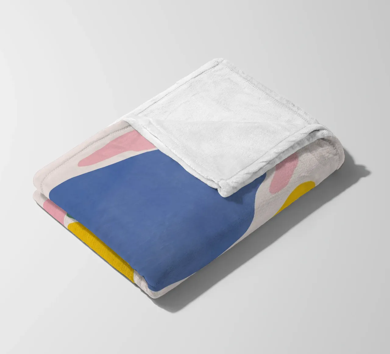 Farbblock Fleecedecke von Little Dean