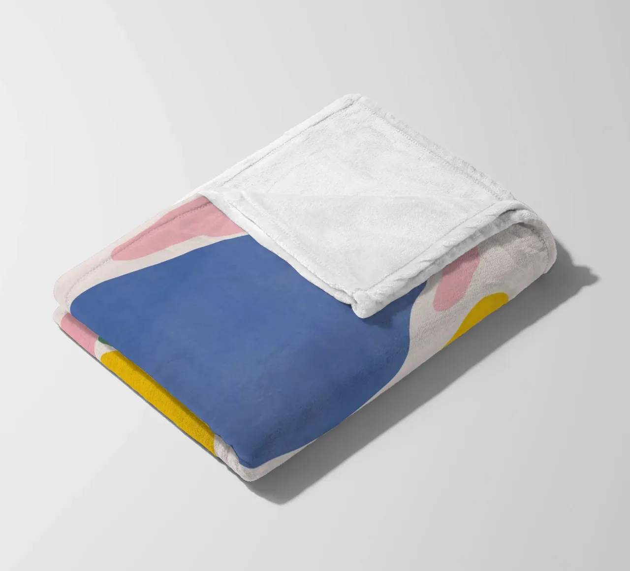 Farbblock Fleecedecke von Little Dean