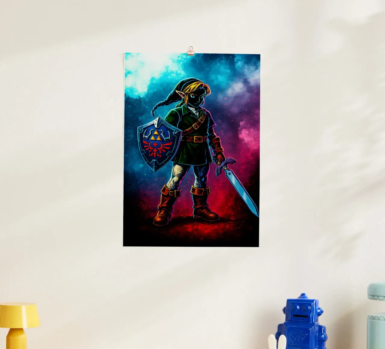 Soul Of Legend Of zelda Link carta hahnemühle da DGSoulheroes