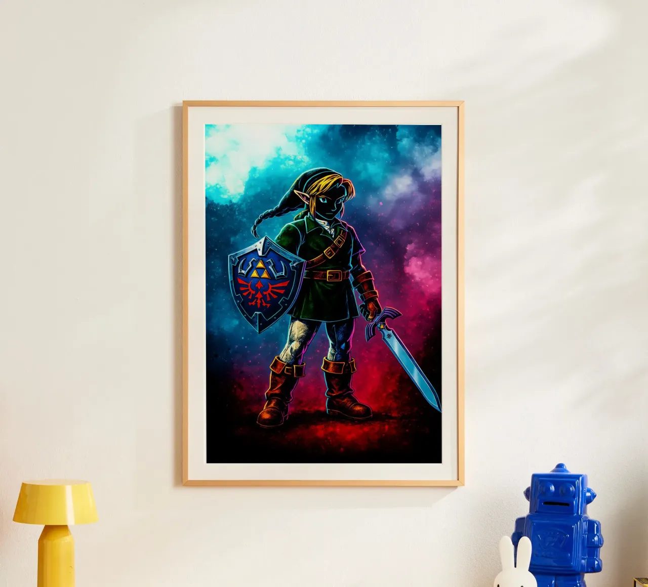 Soul Of Legend Of zelda Link carta hahnemühle da DGSoulheroes