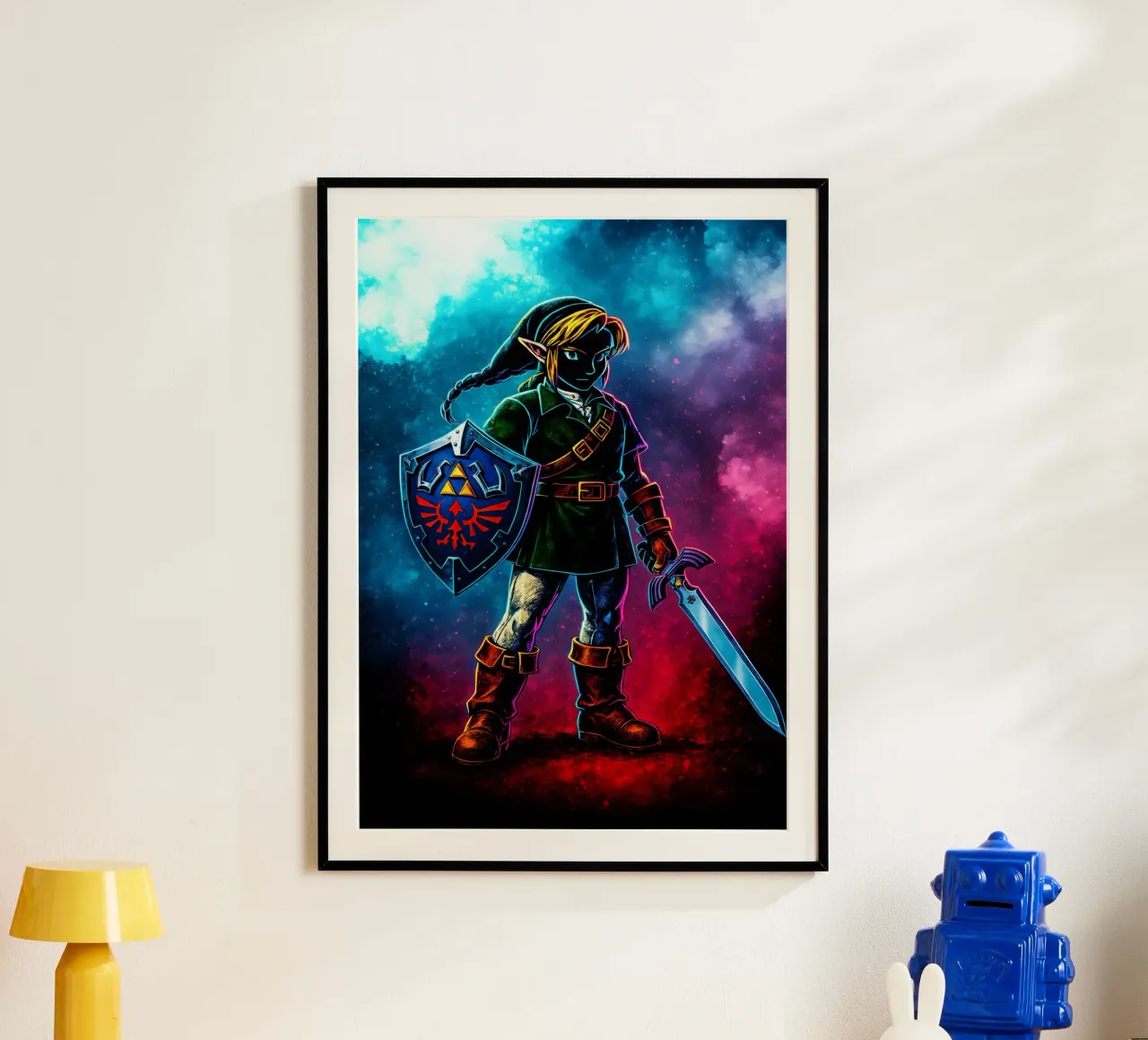 Soul Of Legend Of zelda Link carta hahnemühle da DGSoulheroes