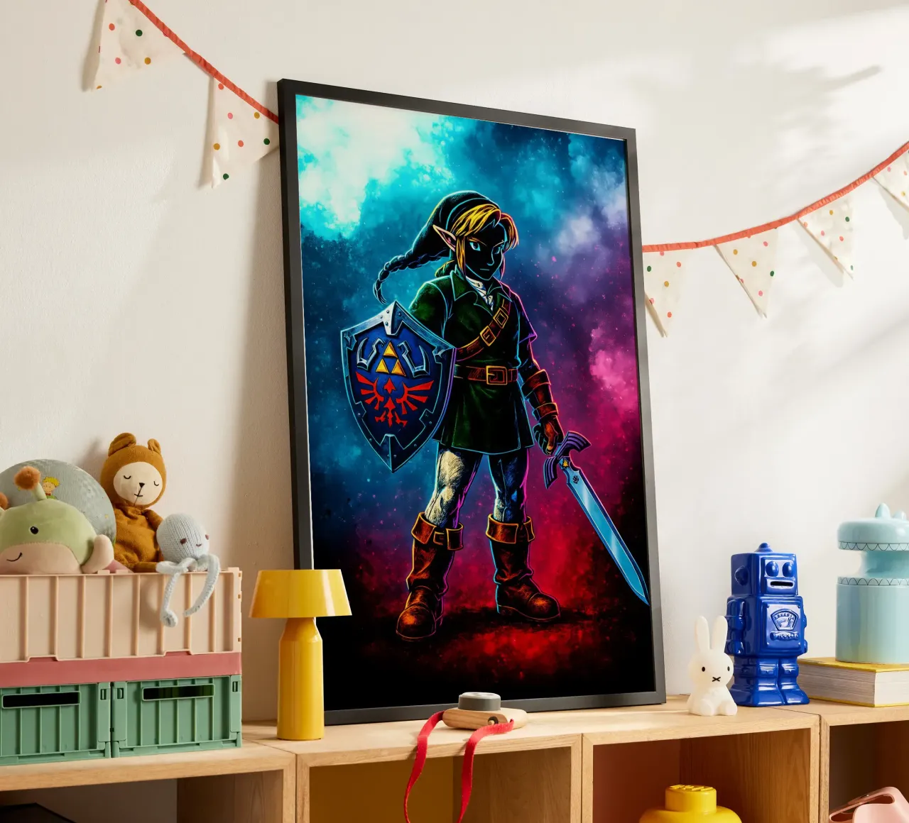 Soul Of Legend Of zelda Link carta hahnemühle da DGSoulheroes