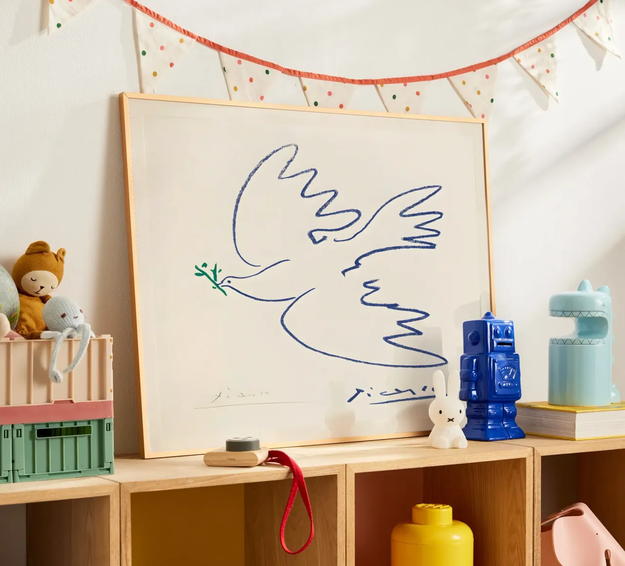 Pablo Picasso Dove Sketch carta hahnemühle da AppleAlone