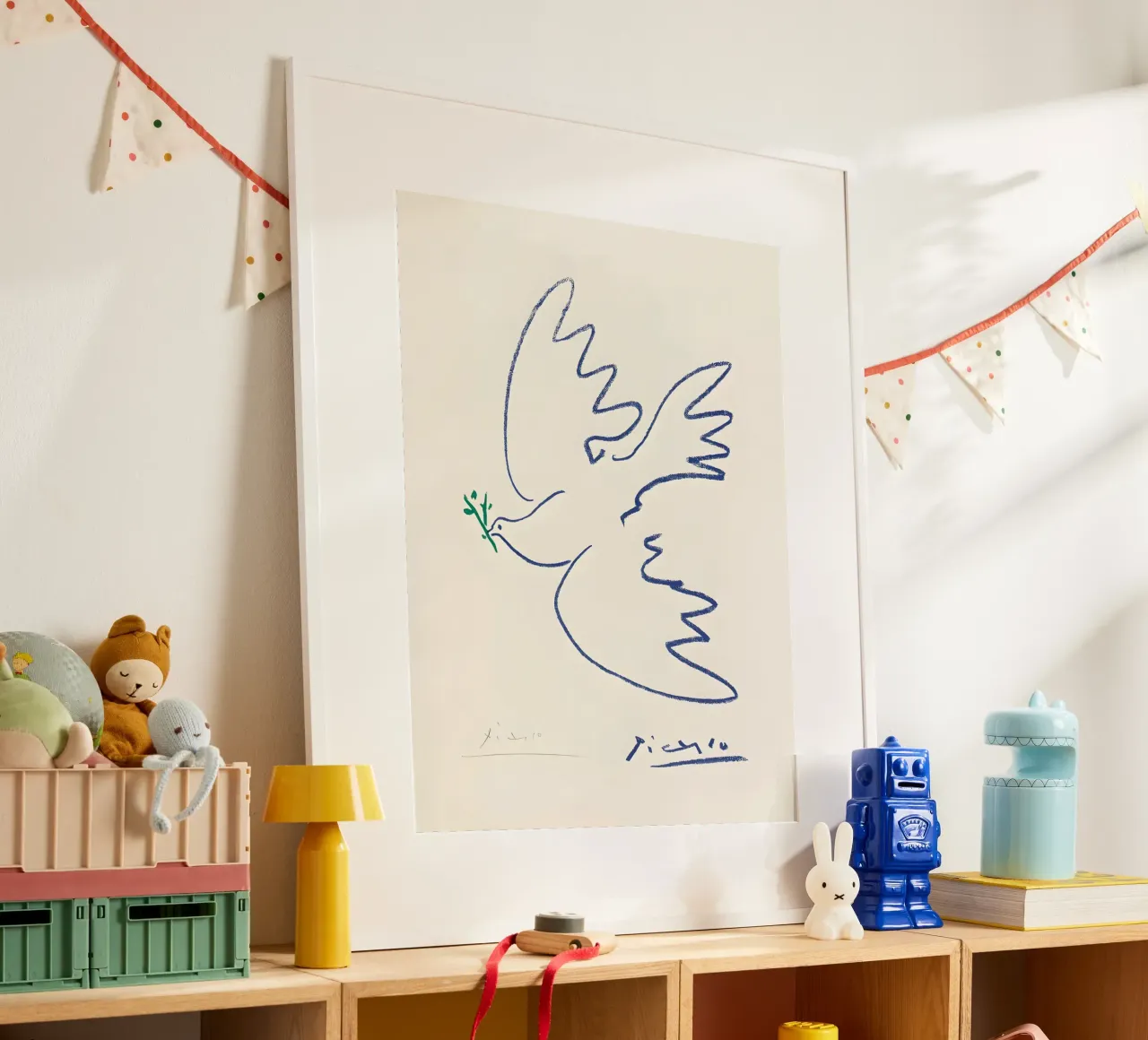 Pablo Picasso Dove Sketch carta hahnemühle da AppleAlone