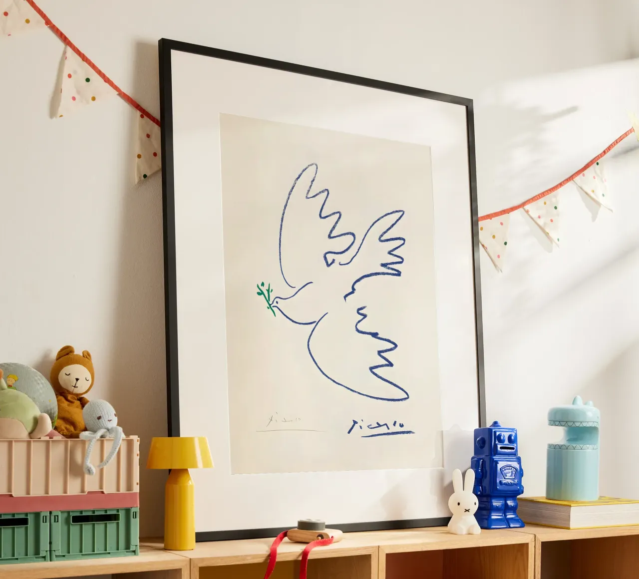 Pablo Picasso Dove Sketch carta hahnemühle da AppleAlone