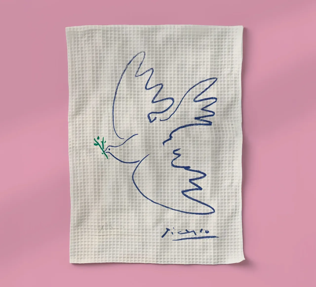 Pablo Picasso Dove Sketch canovaccio da cucina da AppleAlone