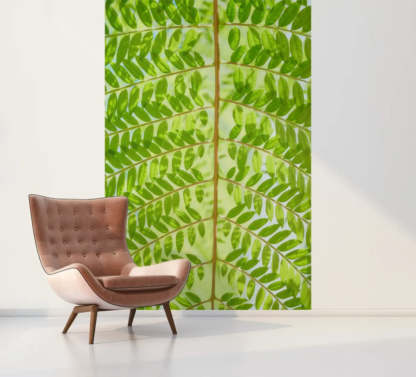 varenblad fotobehang van Earthly Visions