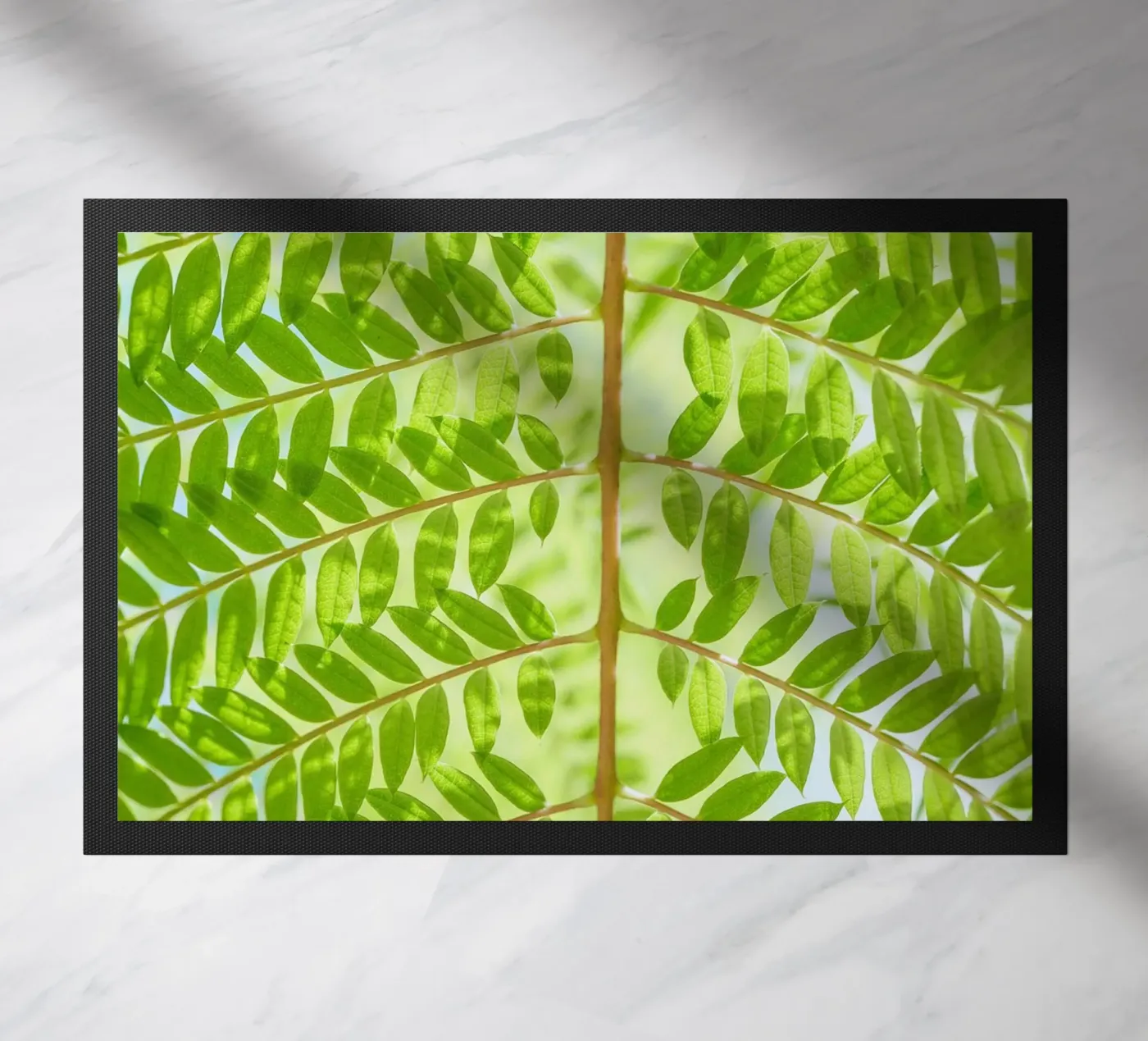 Farnblatt Fußmatte von Earthly Visions