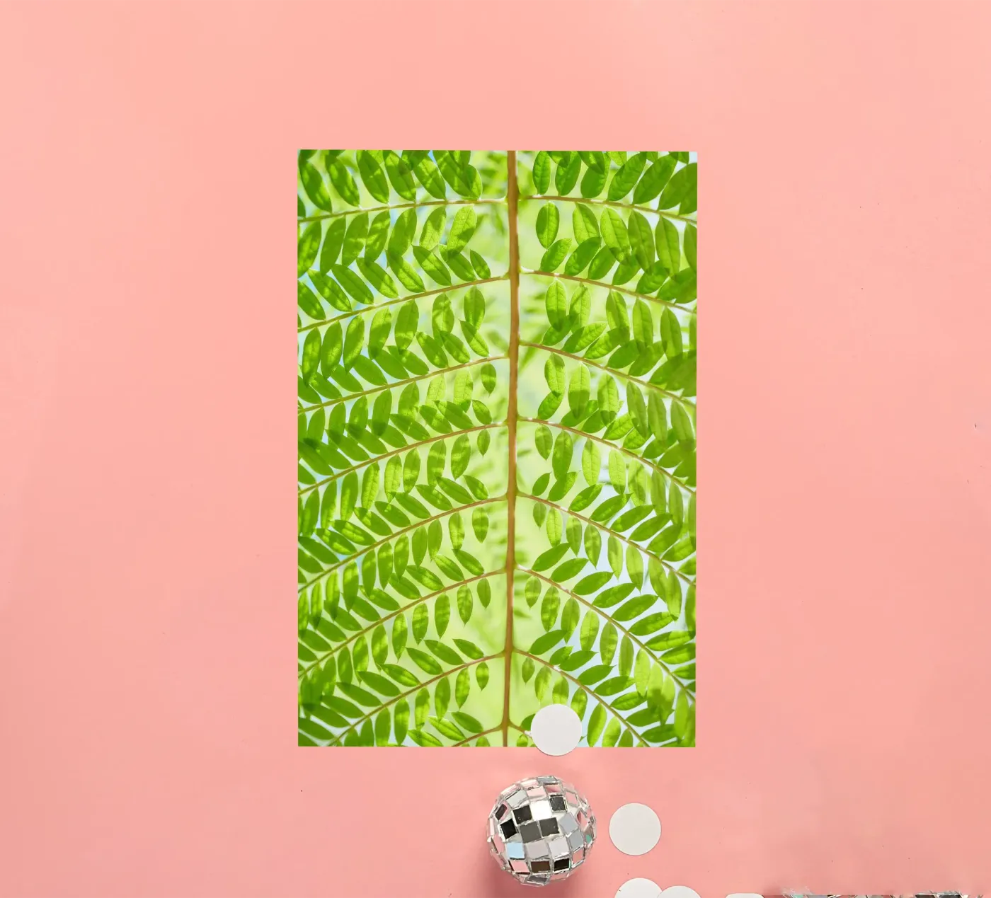 fern leaf sticker by Earthly Visions