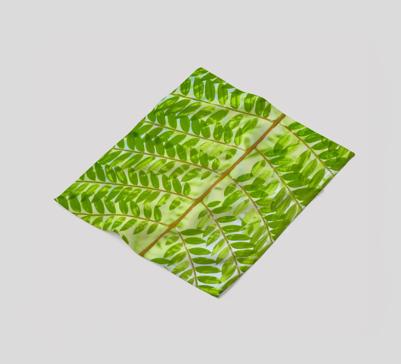 Farnblatt Fleecedecke von Earthly Visions