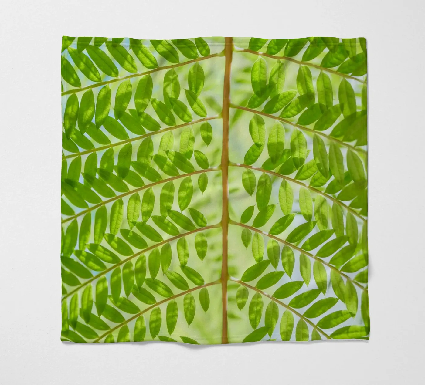 Farnblatt Fleecedecke von Earthly Visions