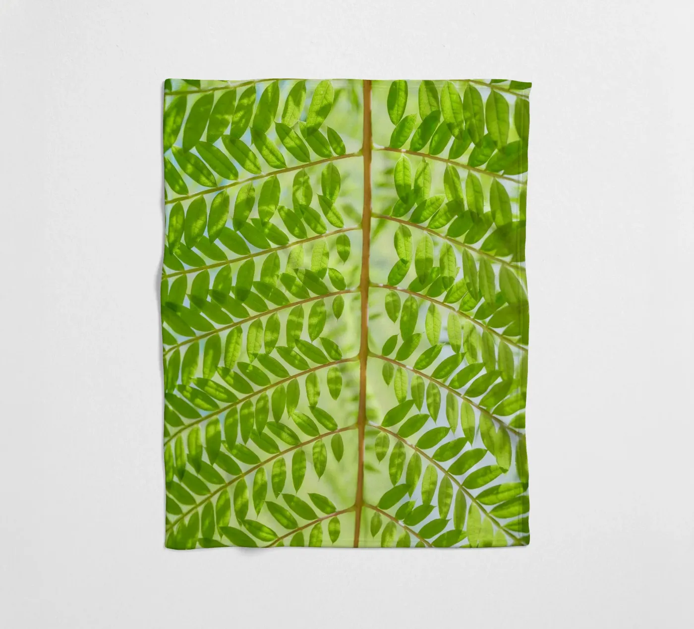 Farnblatt Fleecedecke von Earthly Visions