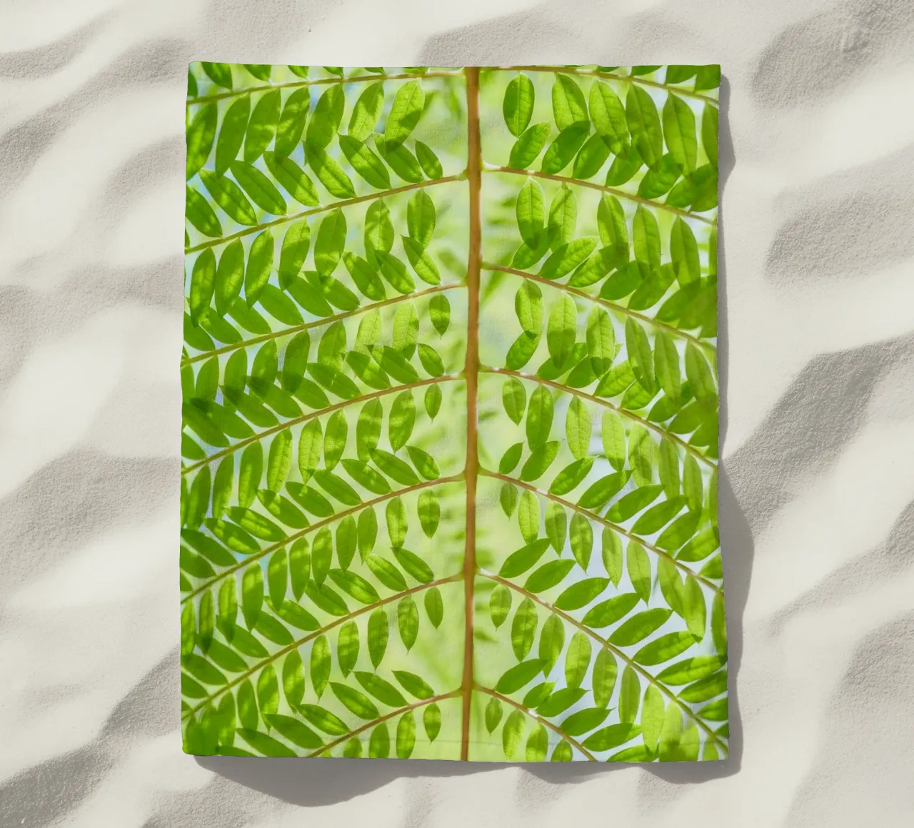 foglia di felce telo mare da Earthly Visions