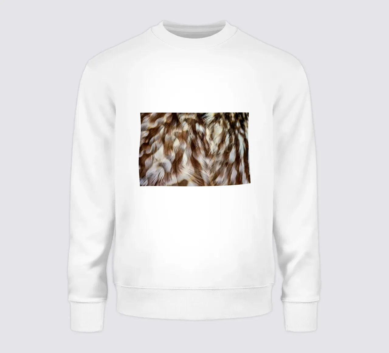 piume marrone felpa da Earthly Visions