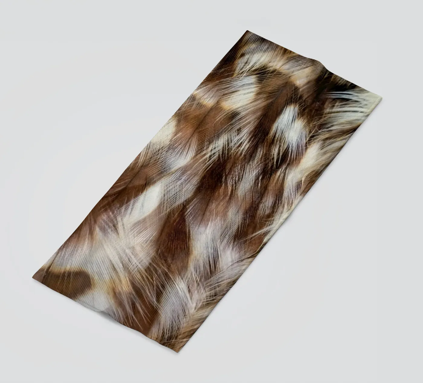 piume marrone telo mare da Earthly Visions