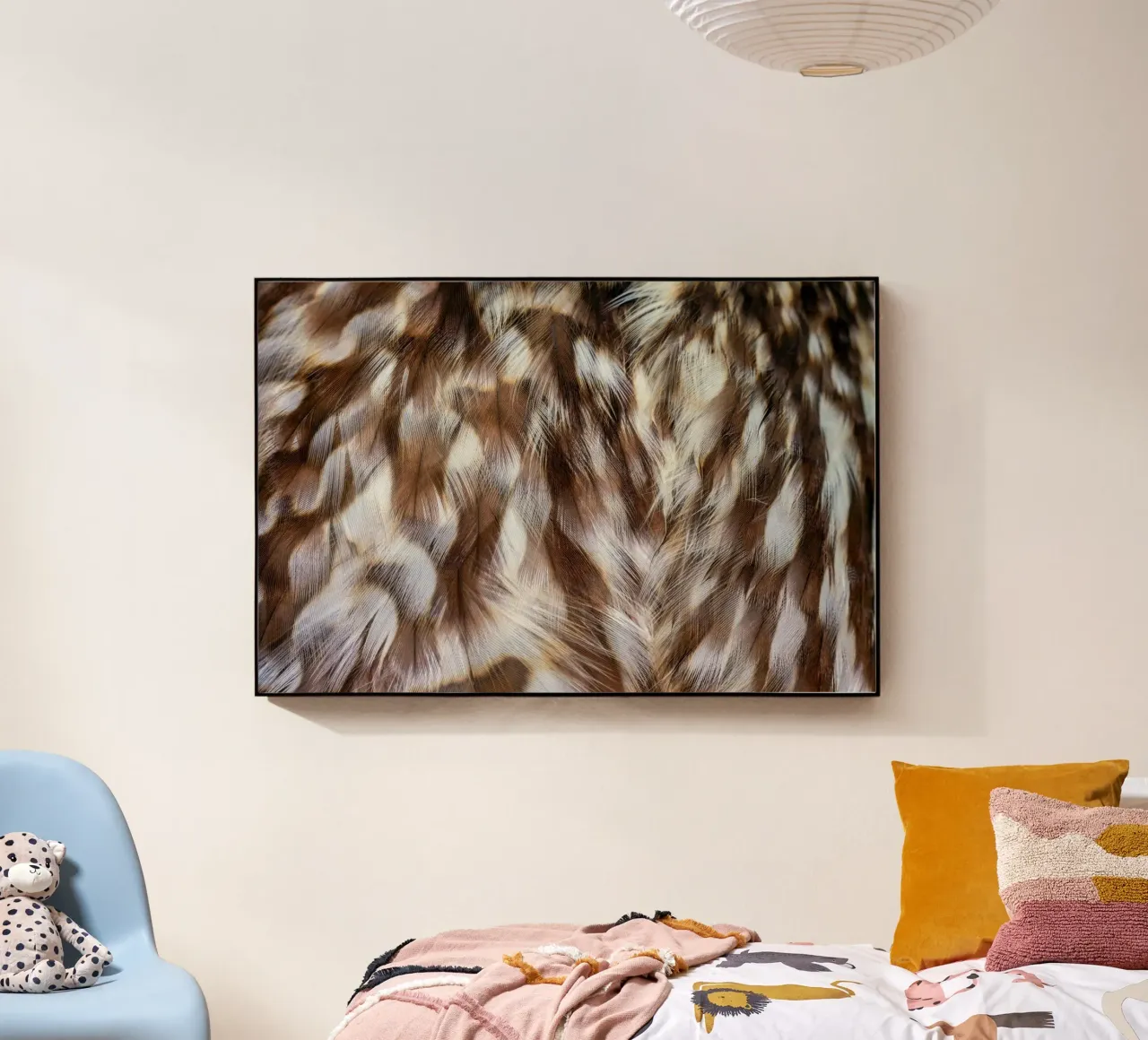 piume marrone plexiglass da Earthly Visions