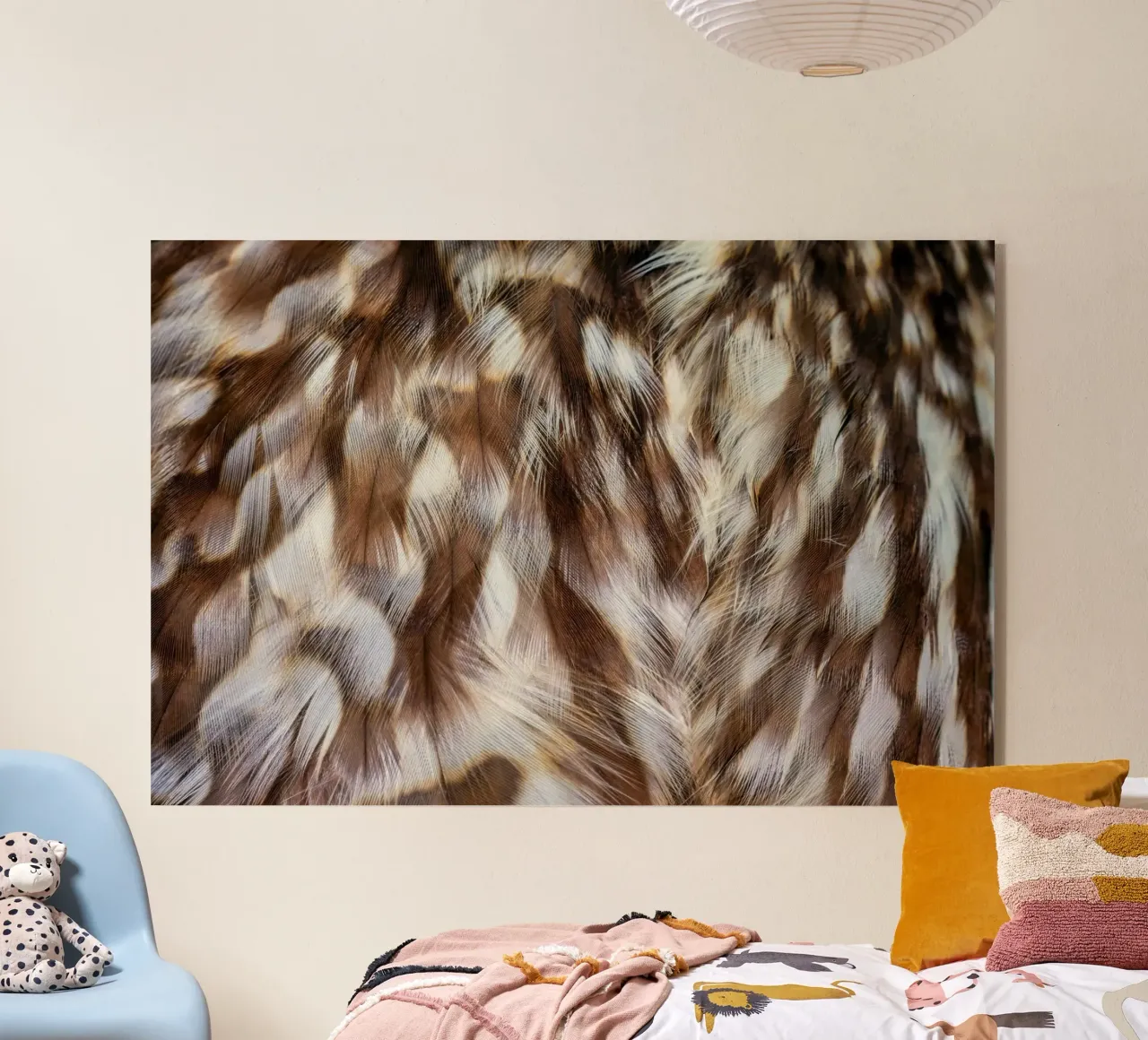 piume marrone plexiglass da Earthly Visions