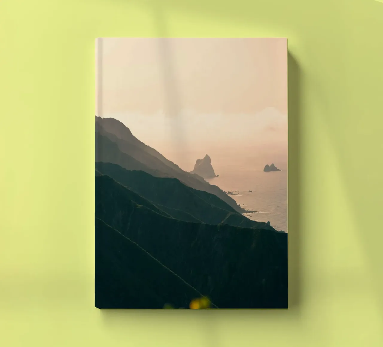mountains sea notebook by Earthly Visions