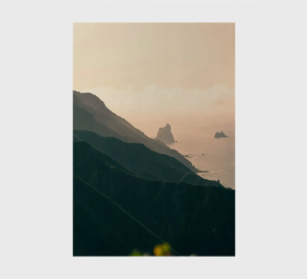 mountains sea notebook by Earthly Visions