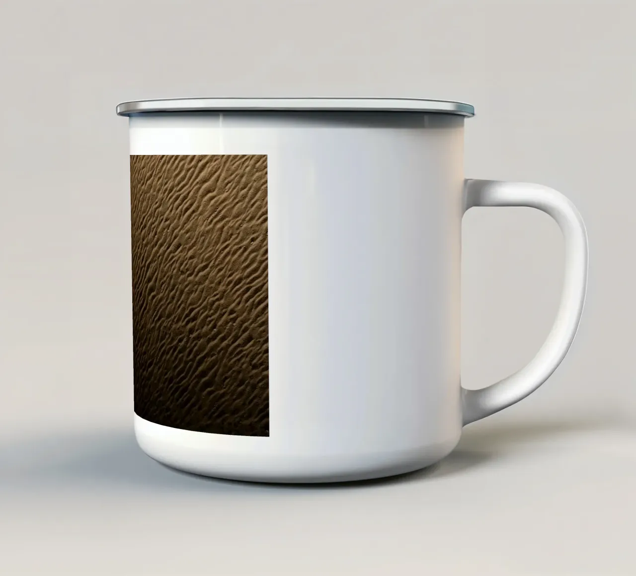 sand sand ripples enamel mug by Earthly Visions